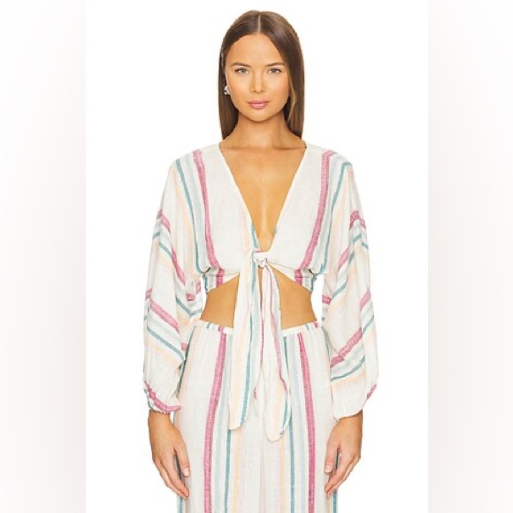 L*Space Reese Top - It Comes in Waves BNWT XS